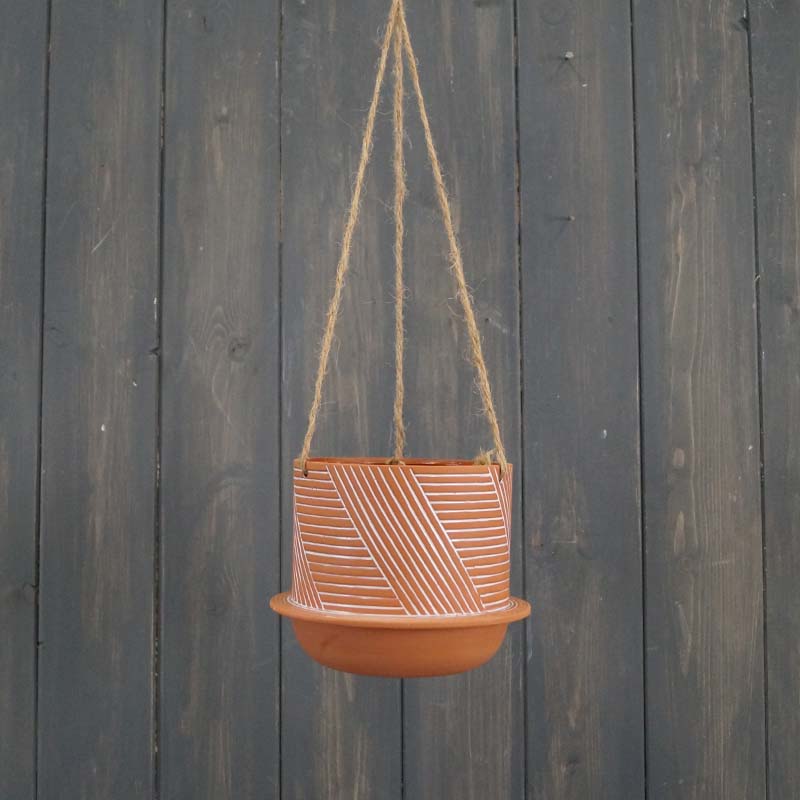 Terracota Style Hanging Pot (11cm) detail page